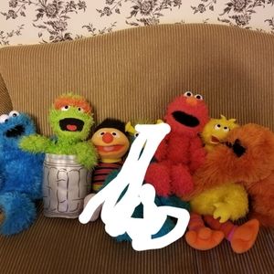 Sesame street plushies (6)